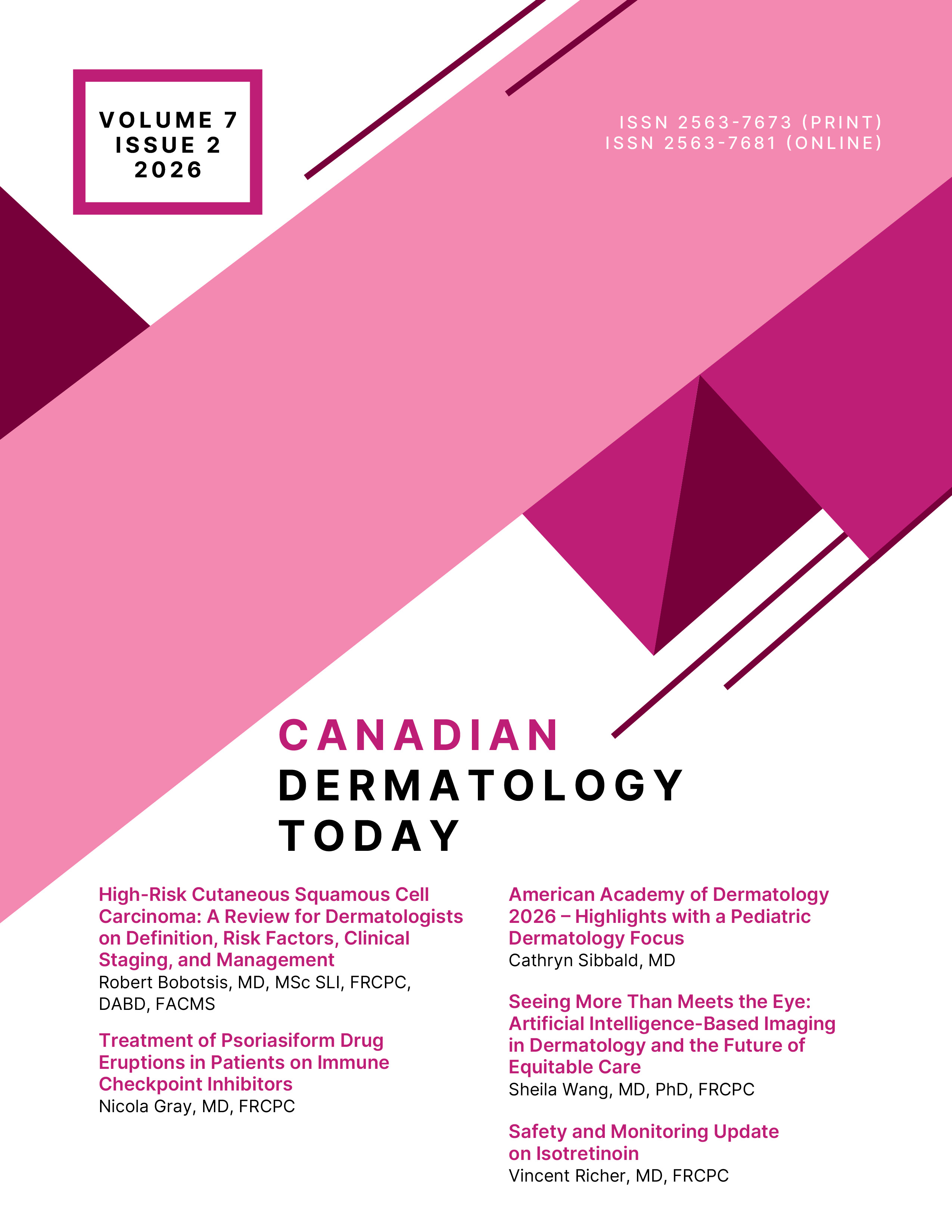 					View Volume 7, Issue 2, Spring 2026
				
